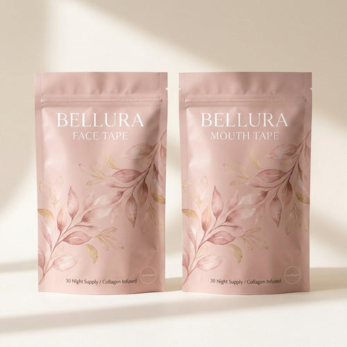 Bellura Collagen Face & Mouth Tape Set